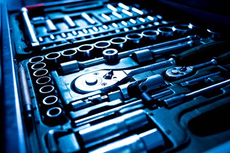 Tools in auto repair service. Auto serviceの写真素材