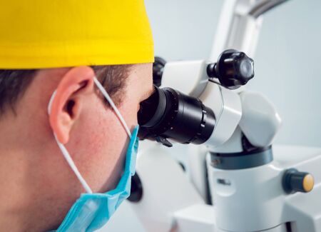 Ophthalmic equipment. Medical laboratory. Modern medical technologyの写真素材