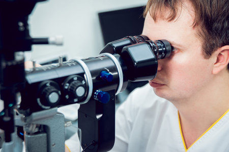 Ophthalmic equipment. Medical laboratory. Modern medical technology 