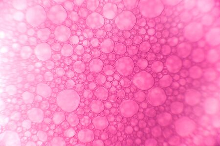 Colored soap and water bubbles. Abstract background.の写真素材