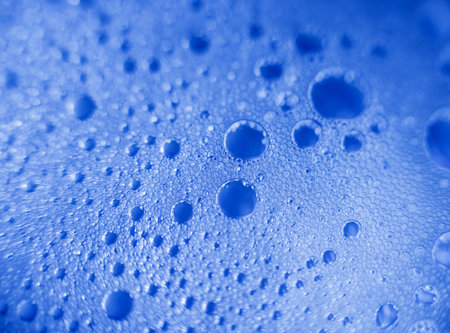 Colored soap and water bubbles. Abstract background