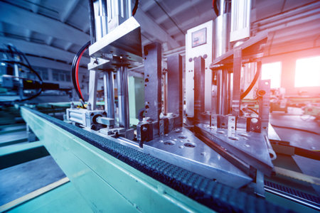 Factory for aluminum and PVC windows and doors production.