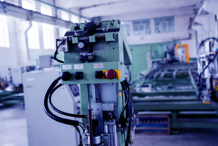 Factory for aluminum and PVC windows and doors production.