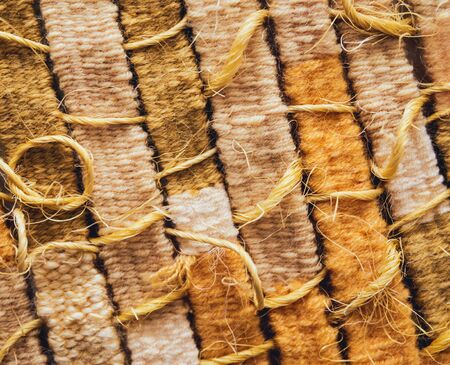 Close-up of fabric and paint. Canvas. Beautiful backgroundの写真素材