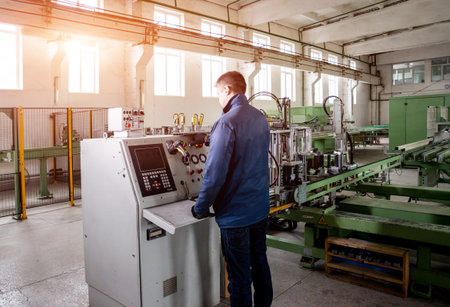 Factory for aluminum and PVC windows and doors production.
