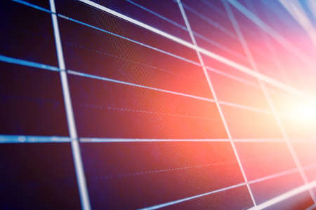 Solar panels, photovoltaic alternative electricity source. Backgroundの写真素材