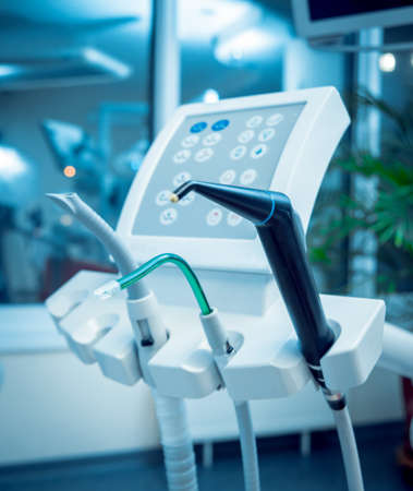 Medical equipment. Dental office. Light medical backgroundの写真素材