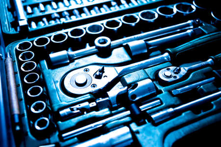 Tools in auto repair service. Auto serviceの写真素材