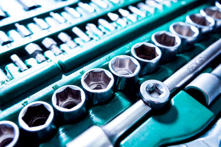 Tools in auto repair service. Auto serviceの写真素材