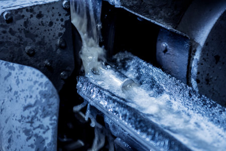 Roll bending industry machine make pipe formation