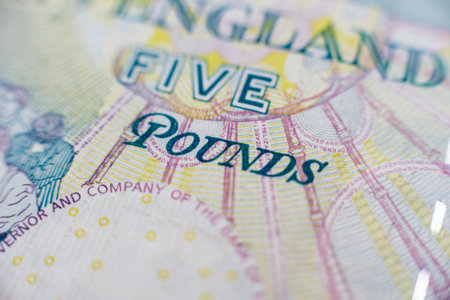 World money collection. Fragments of England moneyの写真素材