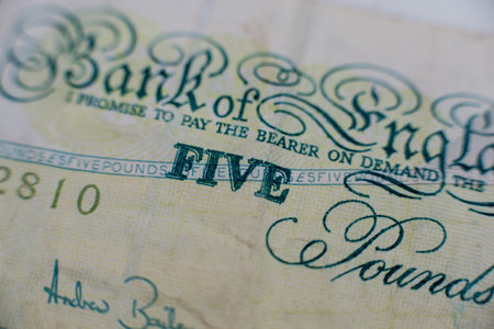 World money collection. Fragments of England moneyの写真素材