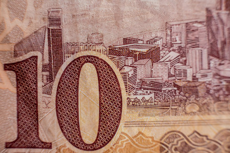 World money collection. Fragments of Saudi Arabia money