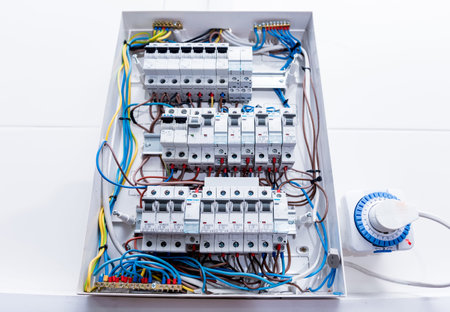 Boiler room equipment for modern heating system