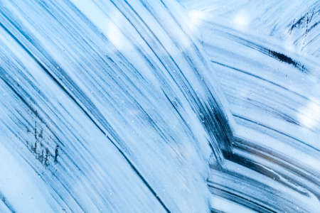 Beautiful overlay texture of old dirty window glassの写真素材