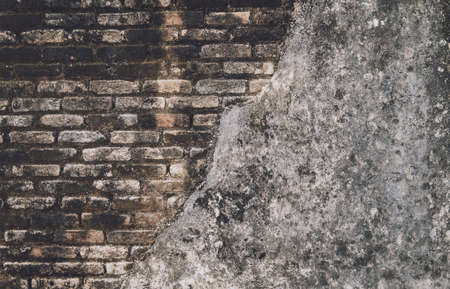 Background and texture of old stoned wallの写真素材