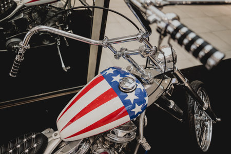 PHUKET, THAILAND - MAY 29, 2022: Harley Davidson Boutique inside shopping mallのeditorial素材