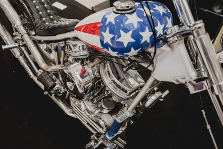 PHUKET, THAILAND - MAY 29, 2022: Harley Davidson Boutique inside shopping mallのeditorial素材