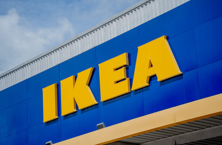 PHUKET, THAILAND - JUNE 05, 2022: Ikea furniture retail store in Phuket.