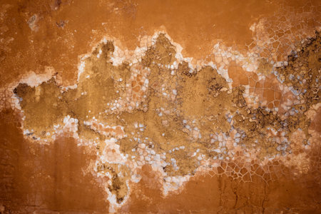 Background and texture of ancient stone wall