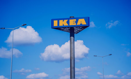 WROCLAW, POLAND - 15, April 2023: IKEA Store in Wroclaw. Home furnishing retail shopのeditorial素材
