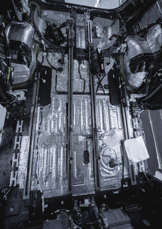 Soundproofing material and deadener inside car interiorの写真素材