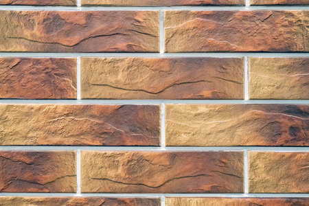 masonry wall paving stones close up background