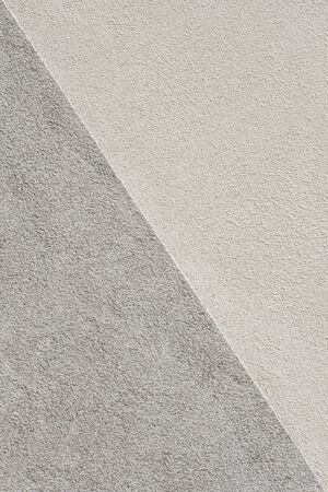 Two hues of grey plasterの写真素材