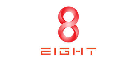 Number 8 icon designのイラスト素材