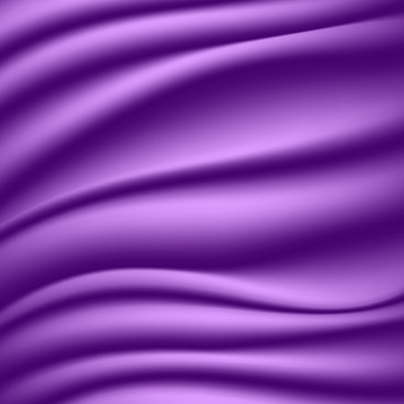 fabric background with folds. canvas of purple, horizontal curtain for the base of the structure.のイラスト素材