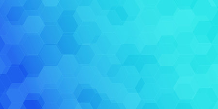 blue wide background with hexagonal elements Medicine, science, technology, high intelligence design
