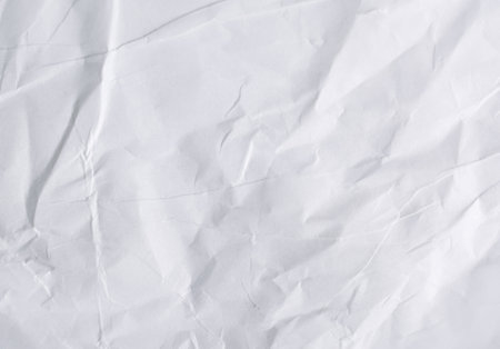 White paper texture. Crumpled paper background.の写真素材