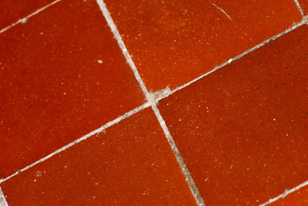 brown square tile