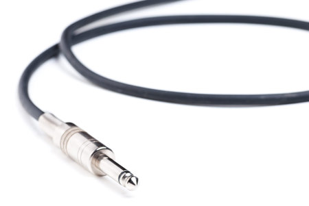 6 mm connector isolated on white