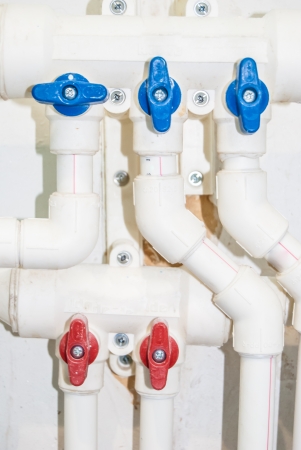 plumbing, stopcocksの写真素材