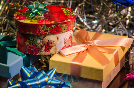 christmas gifts under tree