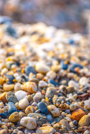 stones on a beachの写真素材