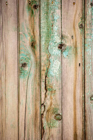 old painted wooden fenceの写真素材