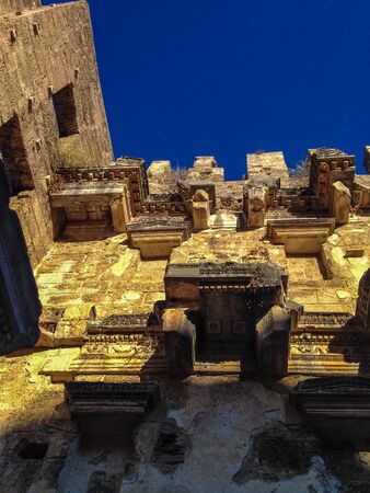 stage of the amphitheatre in Aspendos, Antalya, Turkeyのeditorial素材