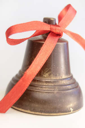 christmas bells on whiteの写真素材