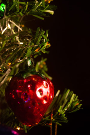 christmas tree decorationの写真素材