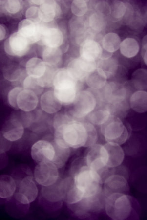 bokeh of christmas tree decorationの写真素材