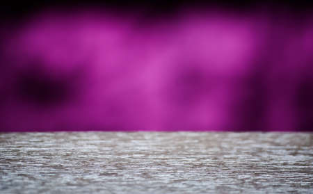 wood on purple backgroundの写真素材
