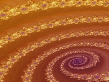 computer generated abstract background, 3d, flower, yellowの写真素材