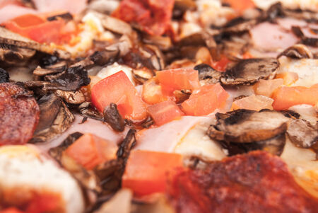 Pizza closeupの写真素材