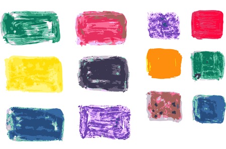 Watercolor spot isolatedのイラスト素材