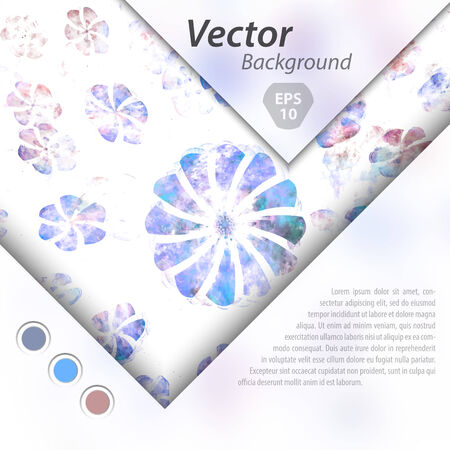 Abstract background with blurred cover   のイラスト素材