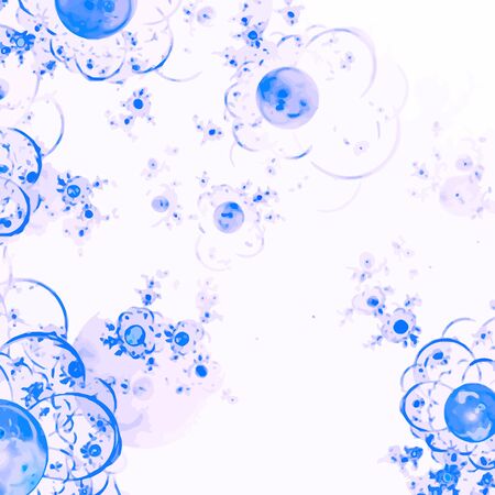 Abstract background with beautiful lace of floral patterns.のイラスト素材