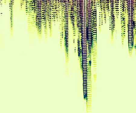 Colorful waveform, vintage abstract background