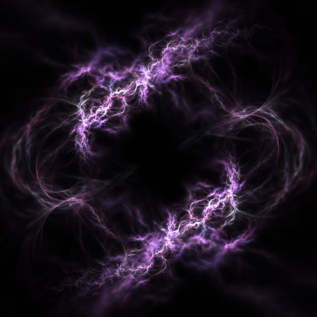 colorful fantasy lightning